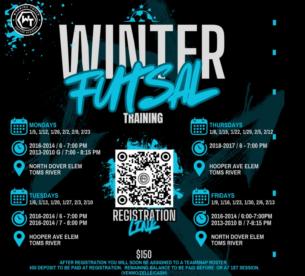 2025 Winter Futsal Training